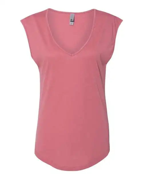Next Level 5040 Women’s Festival Sleeveless v - Smoked Paprika