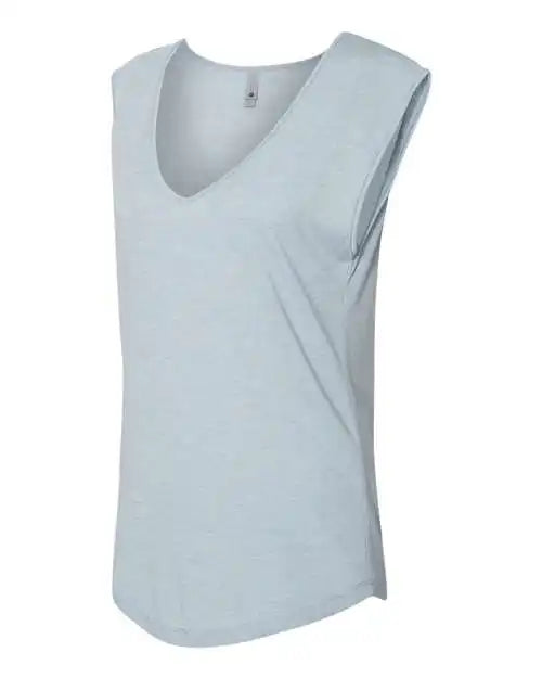 Next Level 5040 Women’s Festival Sleeveless v - Stonewash Denim