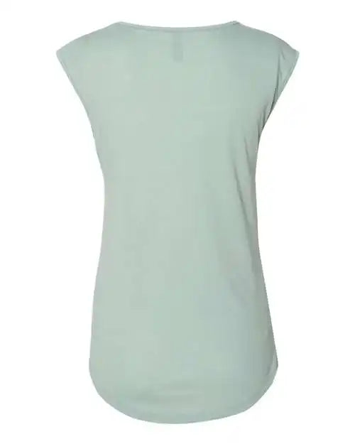 Next Level 5040 Women’s Festival Sleeveless v - Stonewash Green