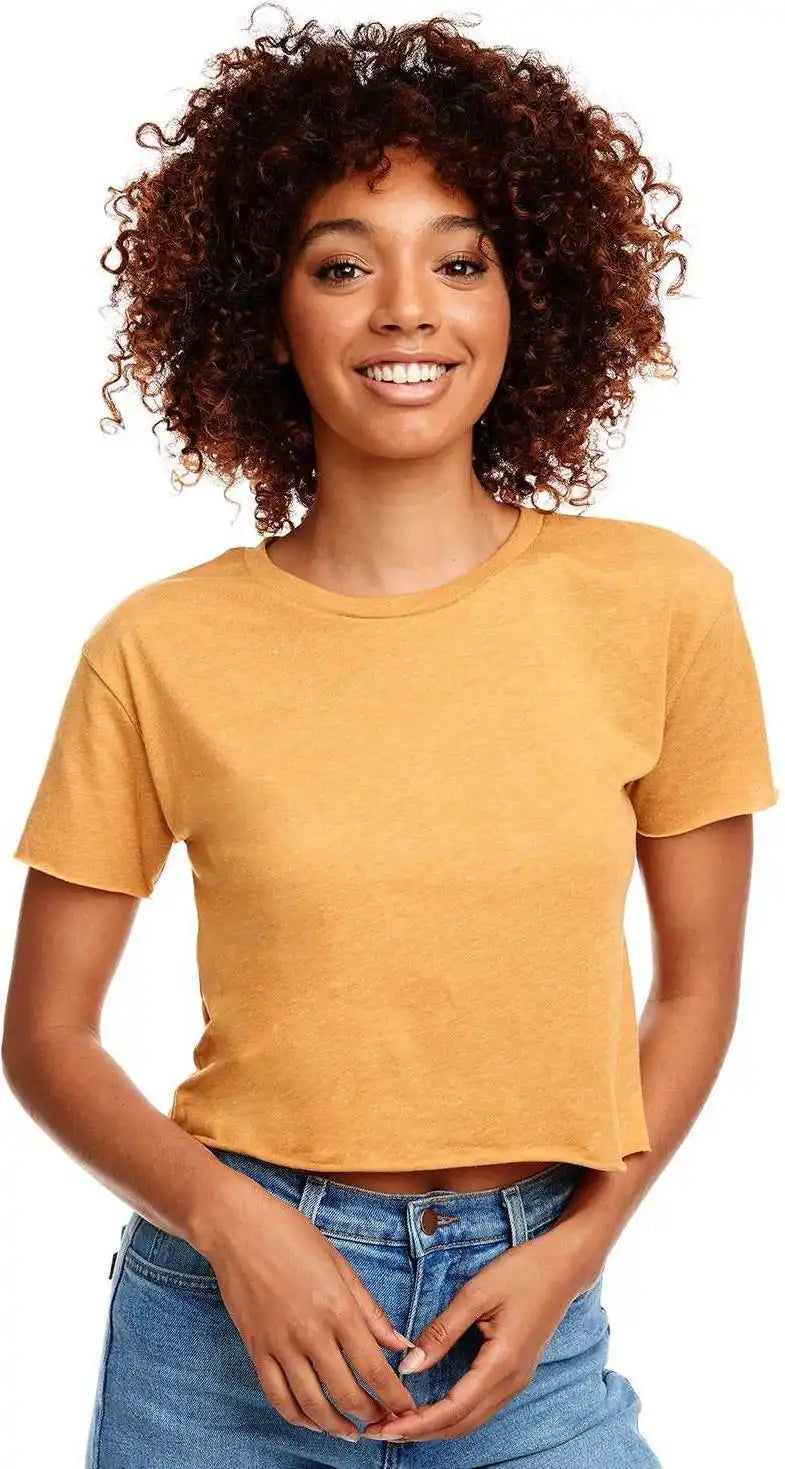 Next Level 5080 Festival Women’s Cali Crop Antique Gold
