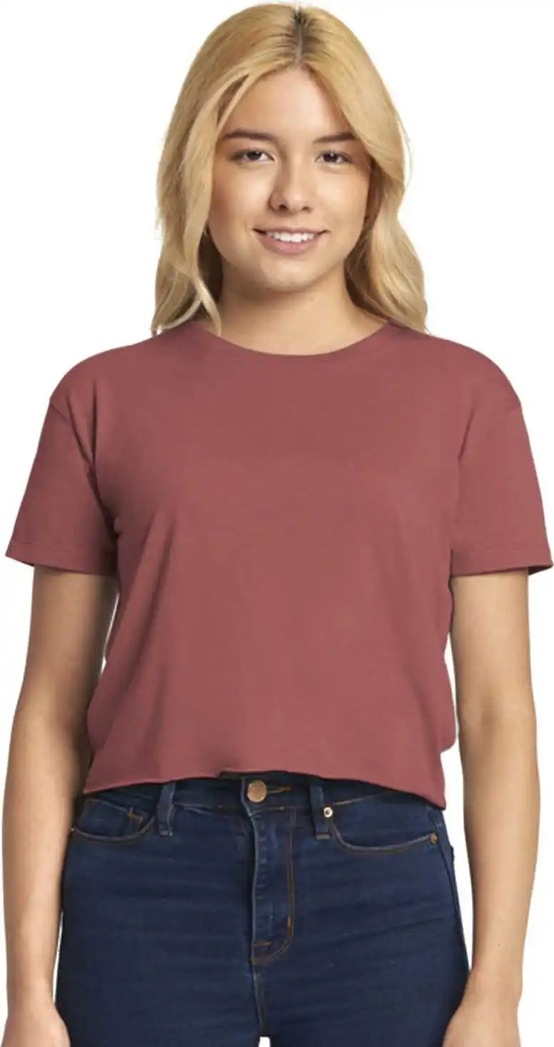 Next Level 5080 Festival Women’s Cali Crop Smoked Paprika