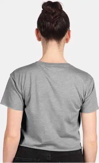Next Level 5080 Women’s Festival Crop Top Heather Gray