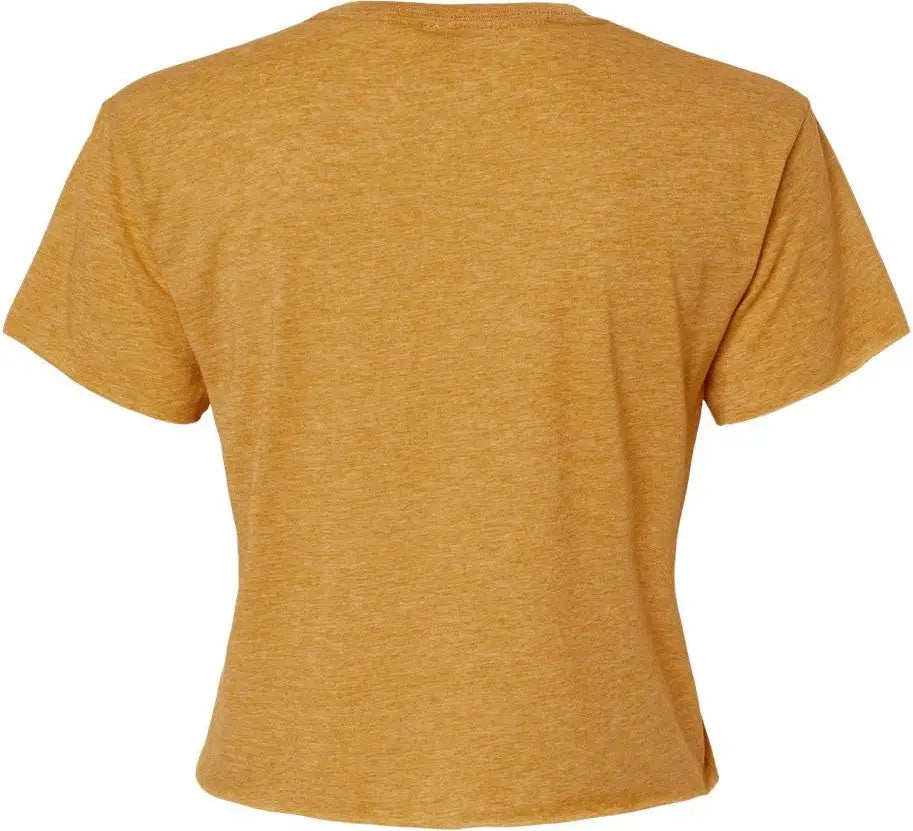 Next Level 5080 Women’s Festival Cropped Top - Antique Gold - Ladies Xs