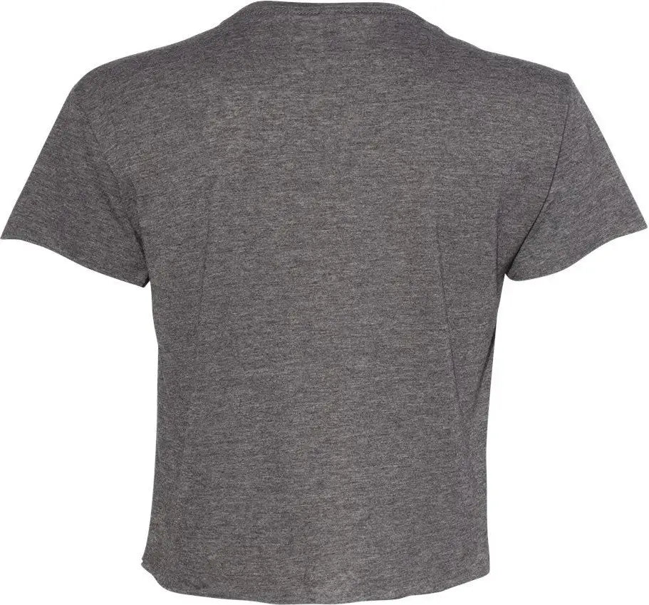 Next Level 5080 Women’s Festival Cropped Top - Charcoal