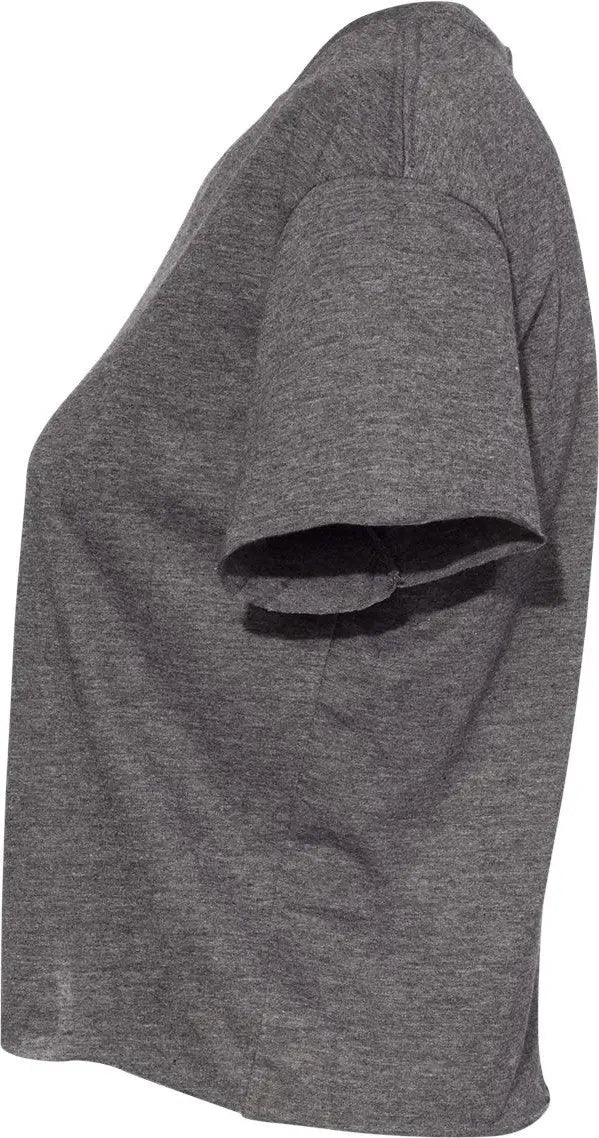 Next Level 5080 Women’s Festival Cropped Top - Charcoal
