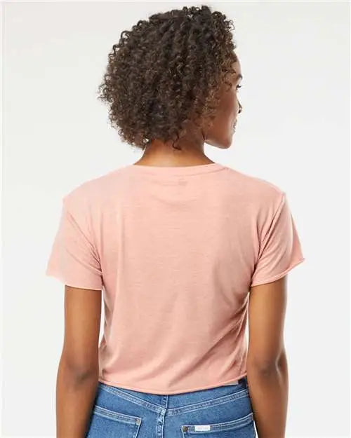 Next Level 5080 Women’s Festival Cropped Top - Desert Pink