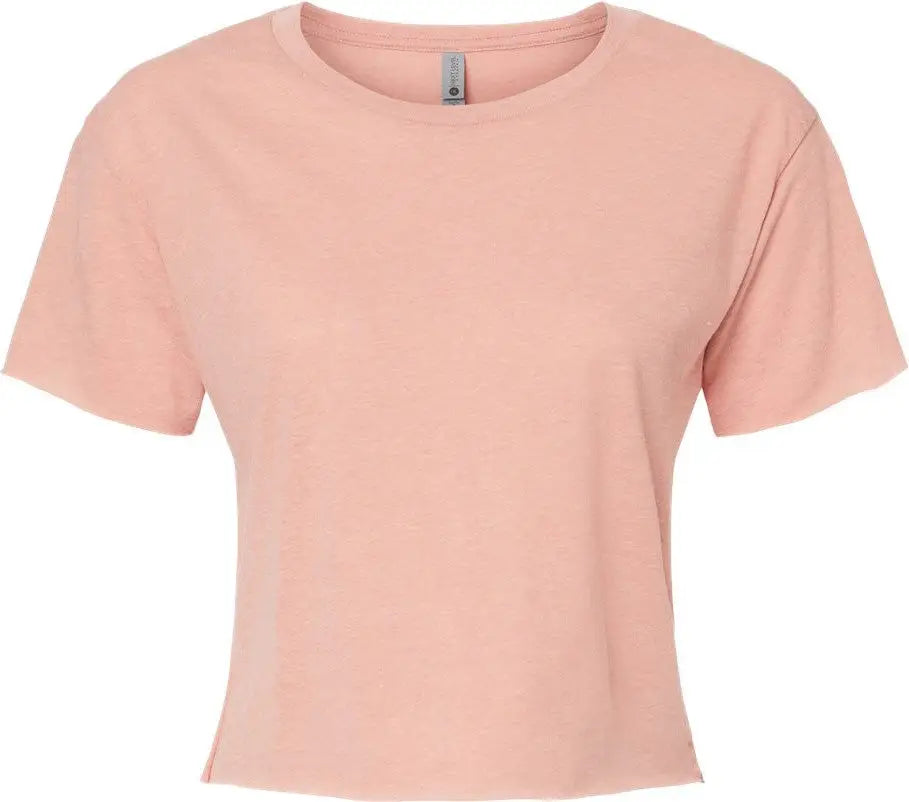 Next Level 5080 Women’s Festival Cropped Top - Desert Pink