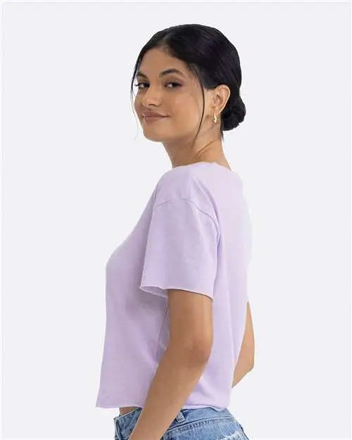 Next Level 5080 Women’s Festival Cropped Top - Lavender
