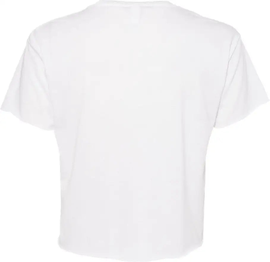 Next Level 5080 Women’s Festival Cropped Top - White - Ladies Xs