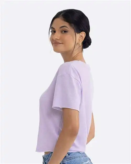Next Level 5080n Women’s Festival Crop Top - 5080 - Lavender