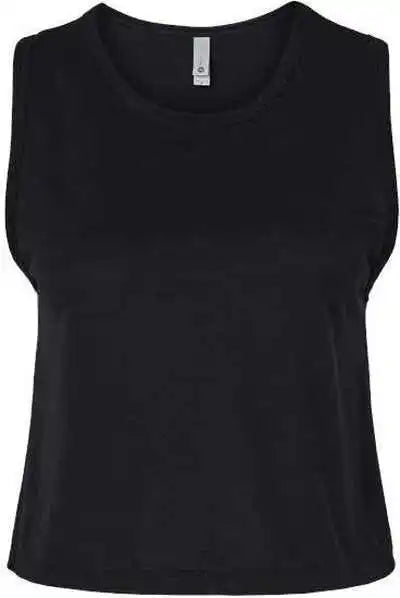 Next Level 5083 Women’s Festival Crop Tank Black