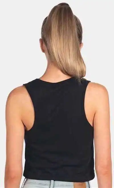 Next Level 5083 Women’s Festival Crop Tank Black