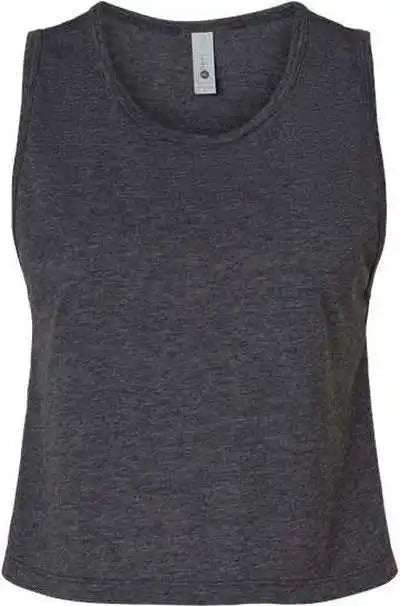 Next Level 5083 Women’s Festival Crop Tank Charcoal