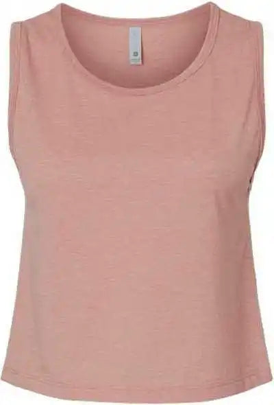 Next Level 5083 Women’s Festival Crop Tank - Desert Pink