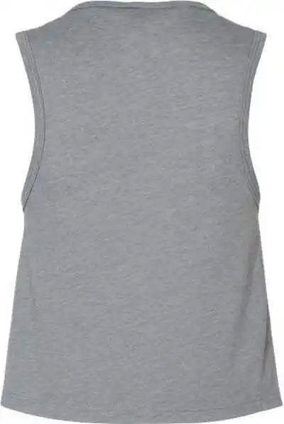 Next Level 5083 Women’s Festival Crop Tank Heather Gray