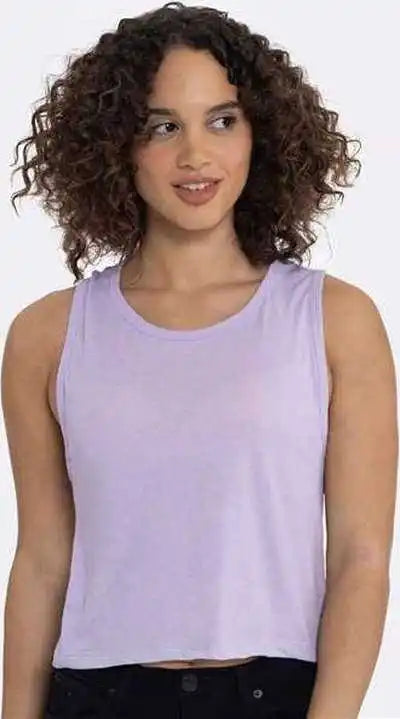 Next Level 5083 Women’s Festival Crop Tank Lavender
