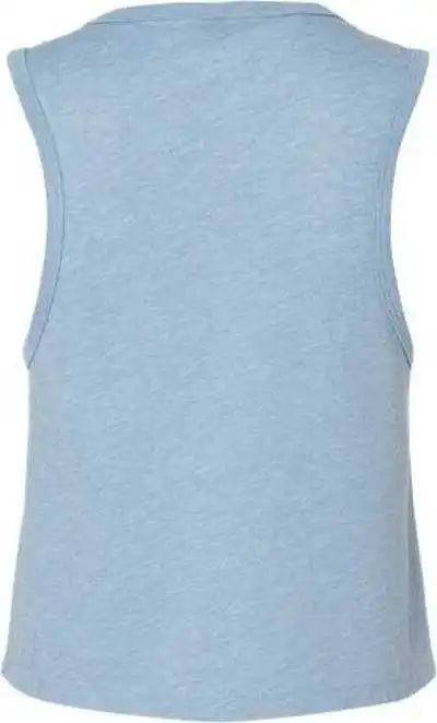 Next Level 5083 Women’s Festival Crop Tank - Stonewash Denim