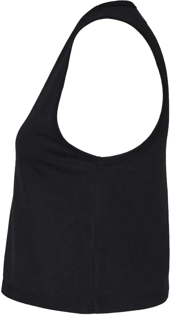 Next Level 5083 Women’s Festival Cropped Tank - Black