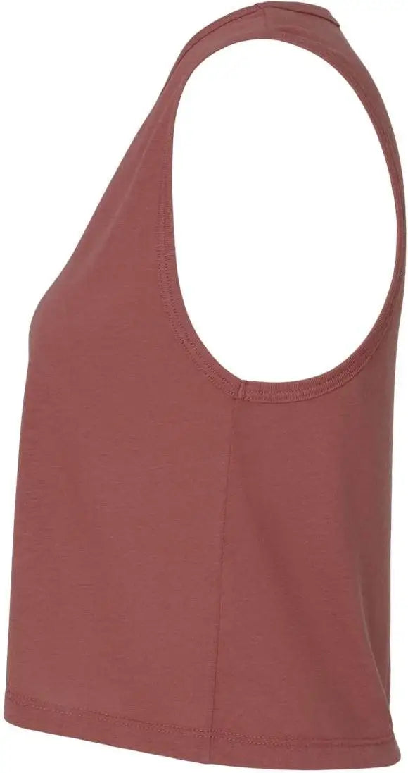 Next Level 5083 Women’s Festival Cropped Tank - Smoked Paprika