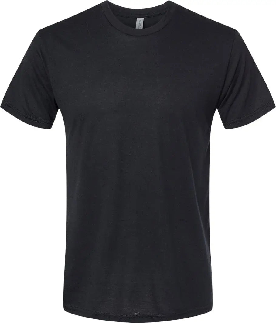 Next Level 6010 Tri-blend T-shirt - Black - Adult Xs
