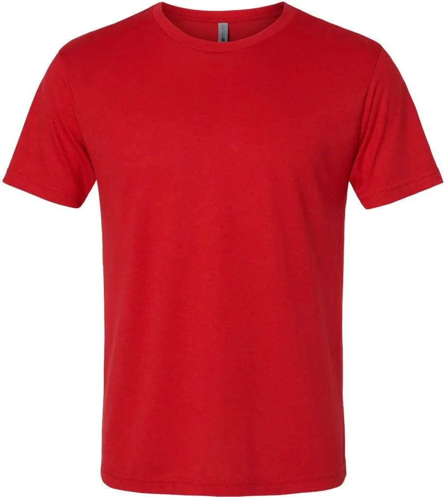 Next Level 6010 Tri-blend T-shirt - Red - Adult Xs