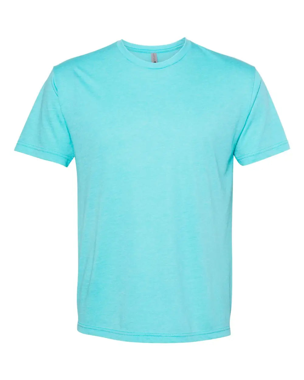 Next Level 6010 Tri-blend T-shirt - Tahiti Blue - Adult Xs
