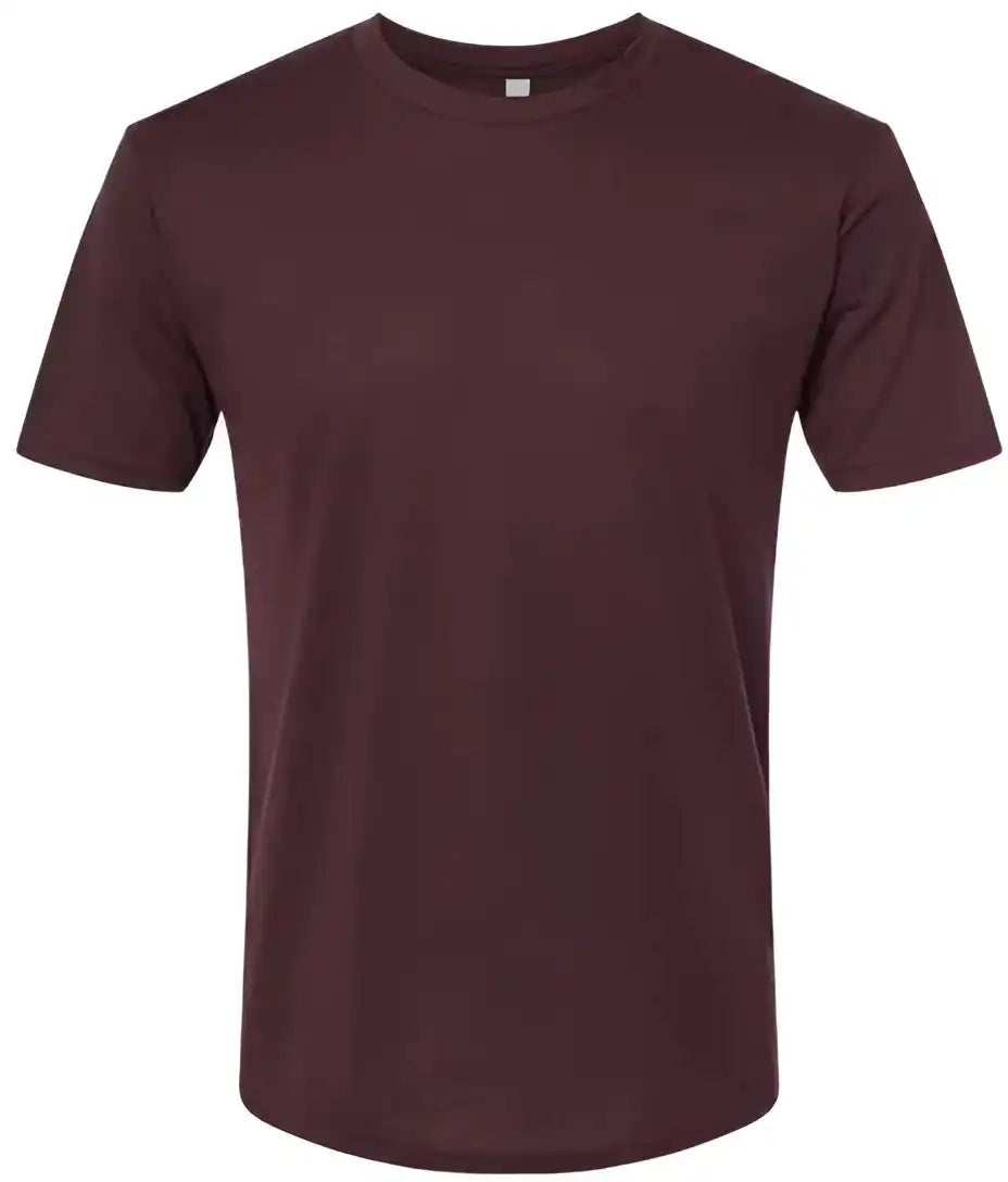 Next Level 6010 Triblend Short Sleeve Crew Cardinal Black