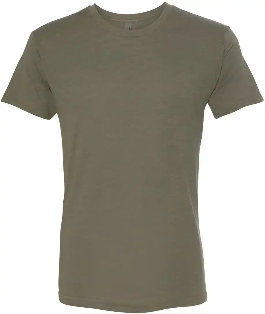 Next Level 6010 Triblend Short Sleeve Crew - Military Green