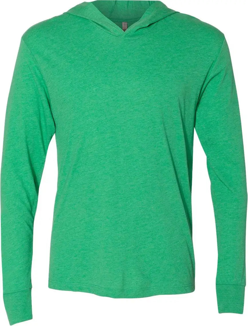 Next Level 6021 Triblend Hooded Long Sleeve Pullover - Envy