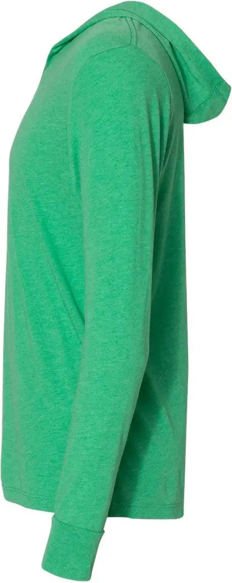 Next Level 6021 Triblend Hooded Long Sleeve Pullover - Envy