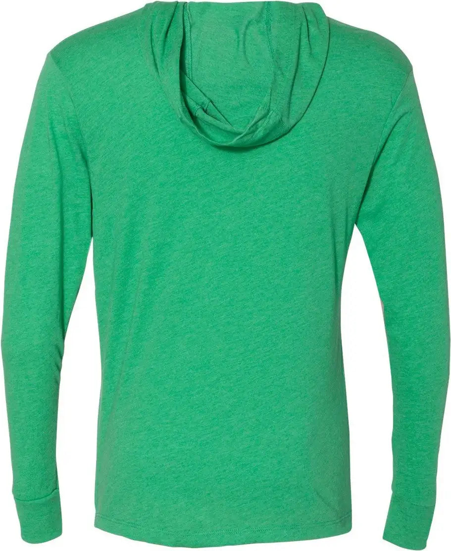 Next Level 6021 Triblend Hooded Long Sleeve Pullover - Envy - Adult Xs