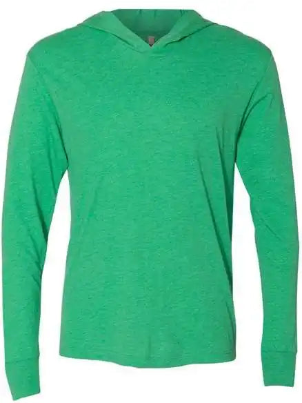 Next Level 6021 Unisex Triblend Hooded Long Sleeve Pullover - Envy
