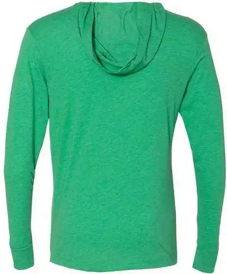 Next Level 6021 Unisex Triblend Hooded Long Sleeve Pullover - Envy