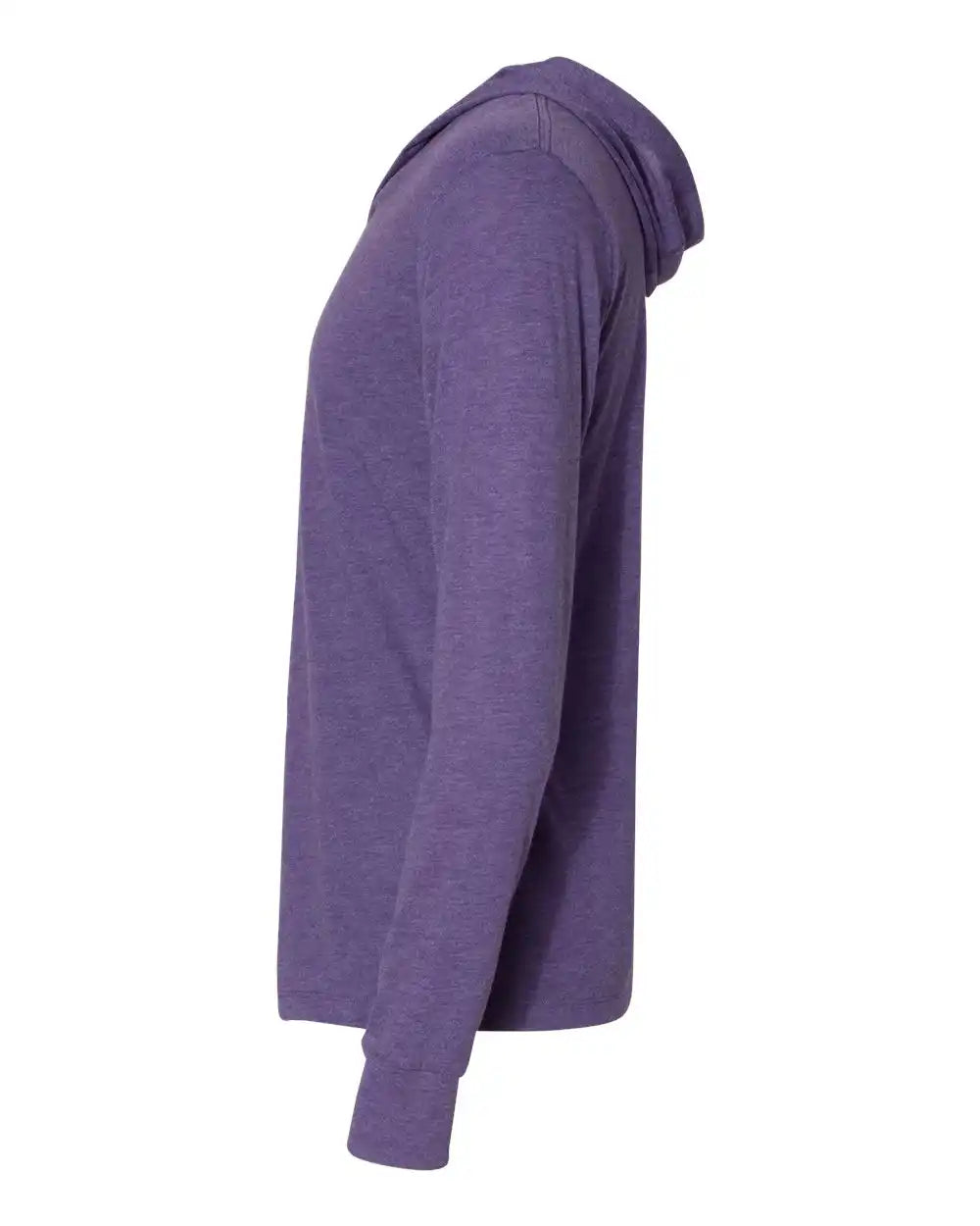 Next Level 6021m Triblend Hooded Long Sleeve Pullover - 6021 - Purple Rush