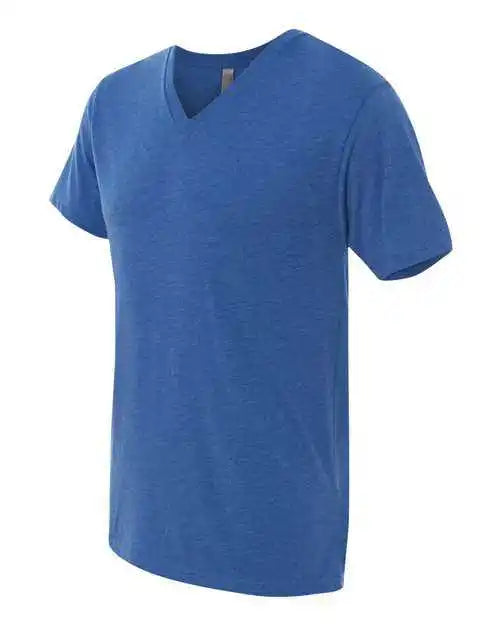 Next Level 6040 Triblend Short Sleeve v - Vintage Royal