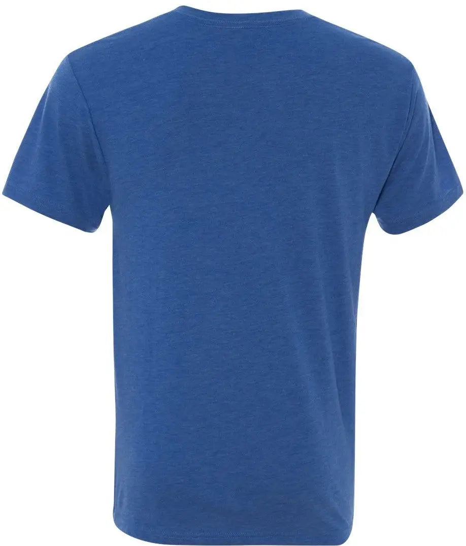Next Level 6040 Triblend V-neck T-shirt - Vintage Royal - Adult s