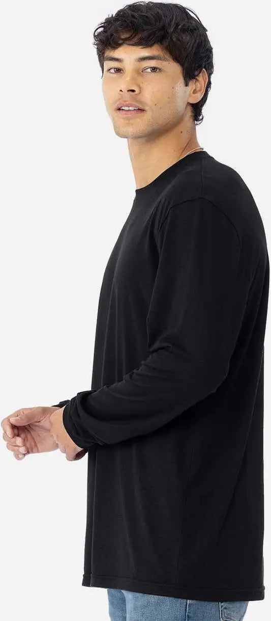 Next Level 6071 Tri-blend Long Sleeve T-shirt - Black