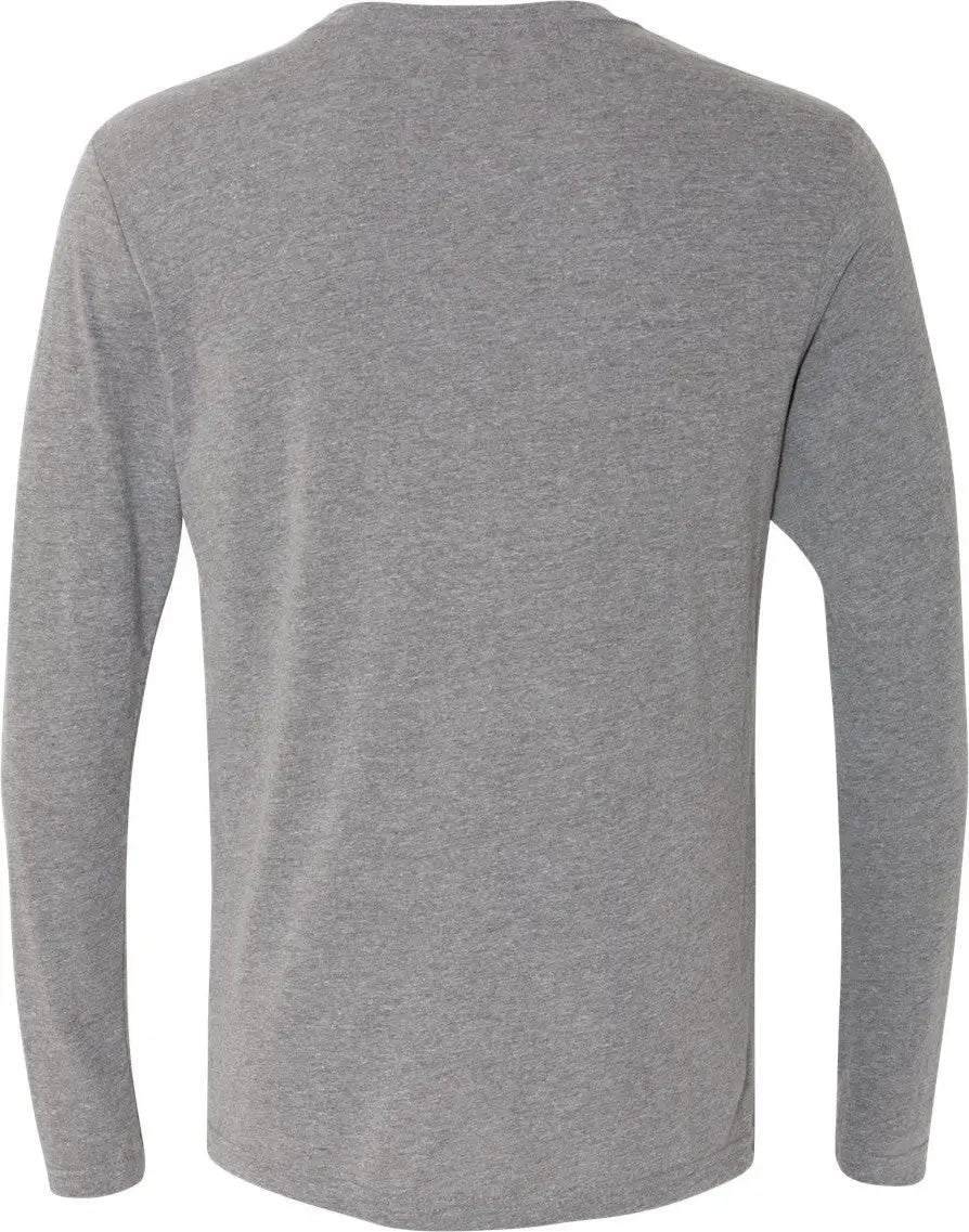Next Level 6071 Tri-blend Long Sleeve T-shirt - Premium Heather
