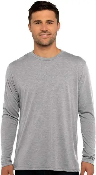 Next Level 6071 Tri-blend Long Sleeve T-shirt - Premium Heather