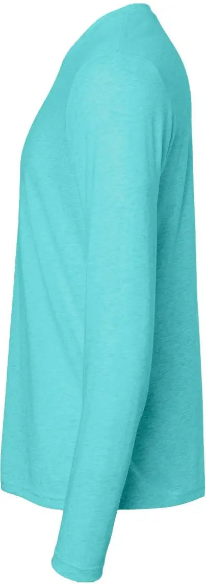 Next Level 6071 Tri-blend Long Sleeve T-shirt - Tahiti Blue