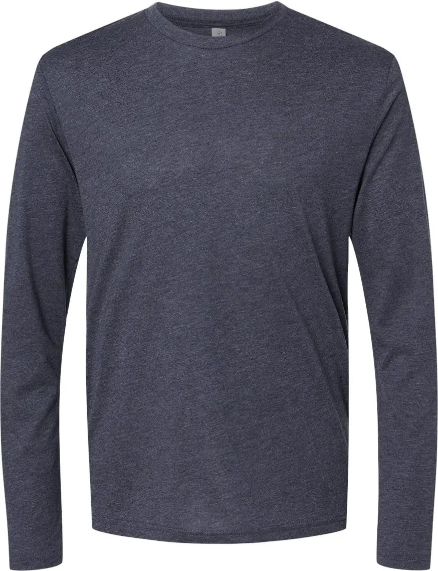 Next Level 6071 Tri-blend Long Sleeve T-shirt - Vintage Navy - Adult Xs