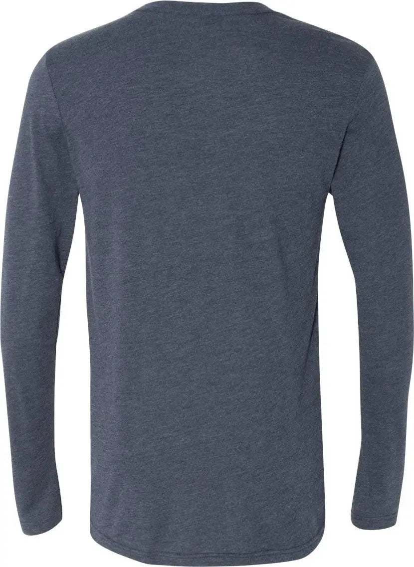 Next Level 6071 Tri-blend Long Sleeve T-shirt - Vintage Navy