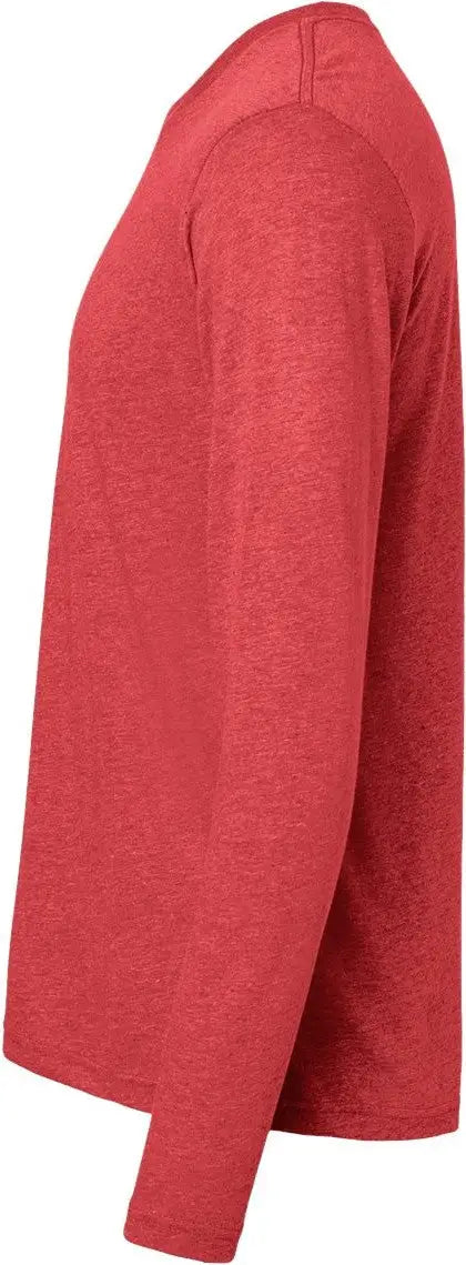 Next Level 6071 Tri-blend Long Sleeve T-shirt - Vintage Red