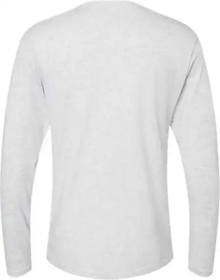 Next Level 6071 Triblend Long Sleeve Crew - Heather White