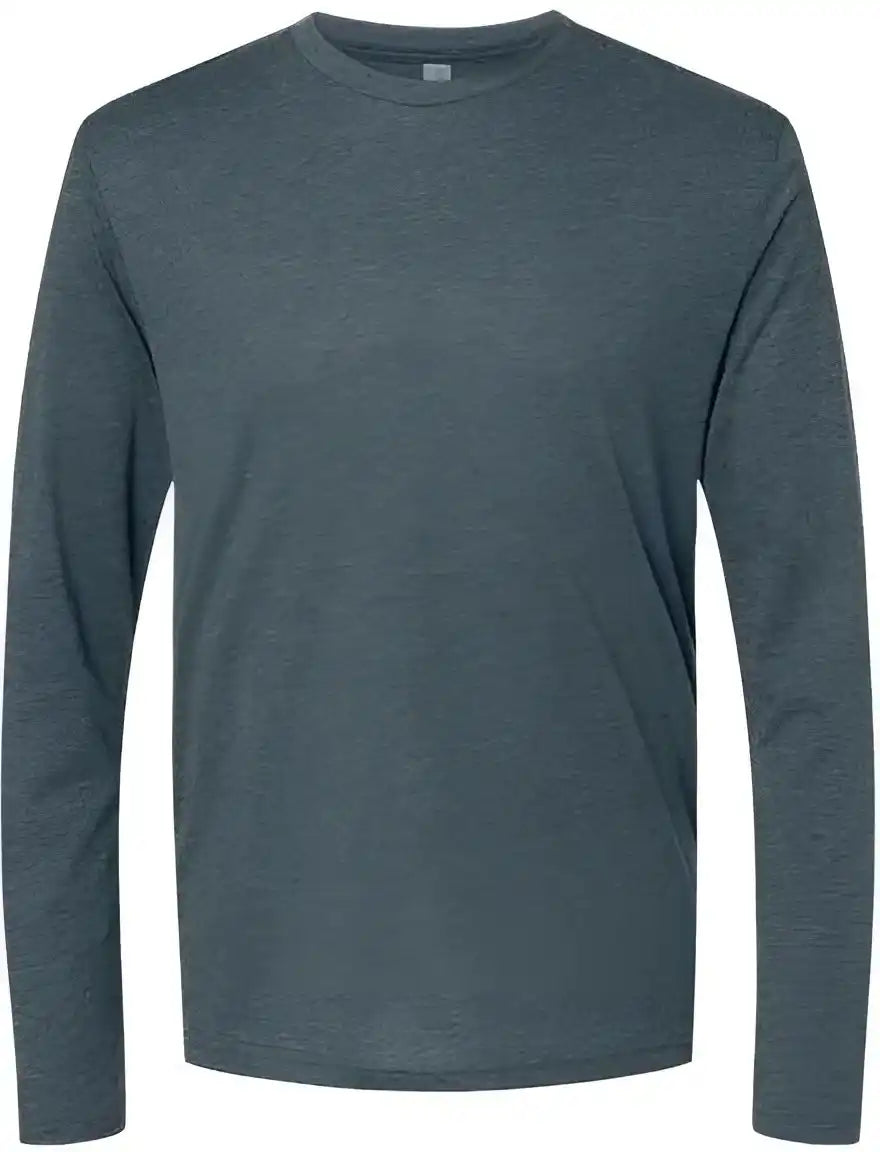 Next Level 6071 Triblend Long Sleeve Crew - Indigo