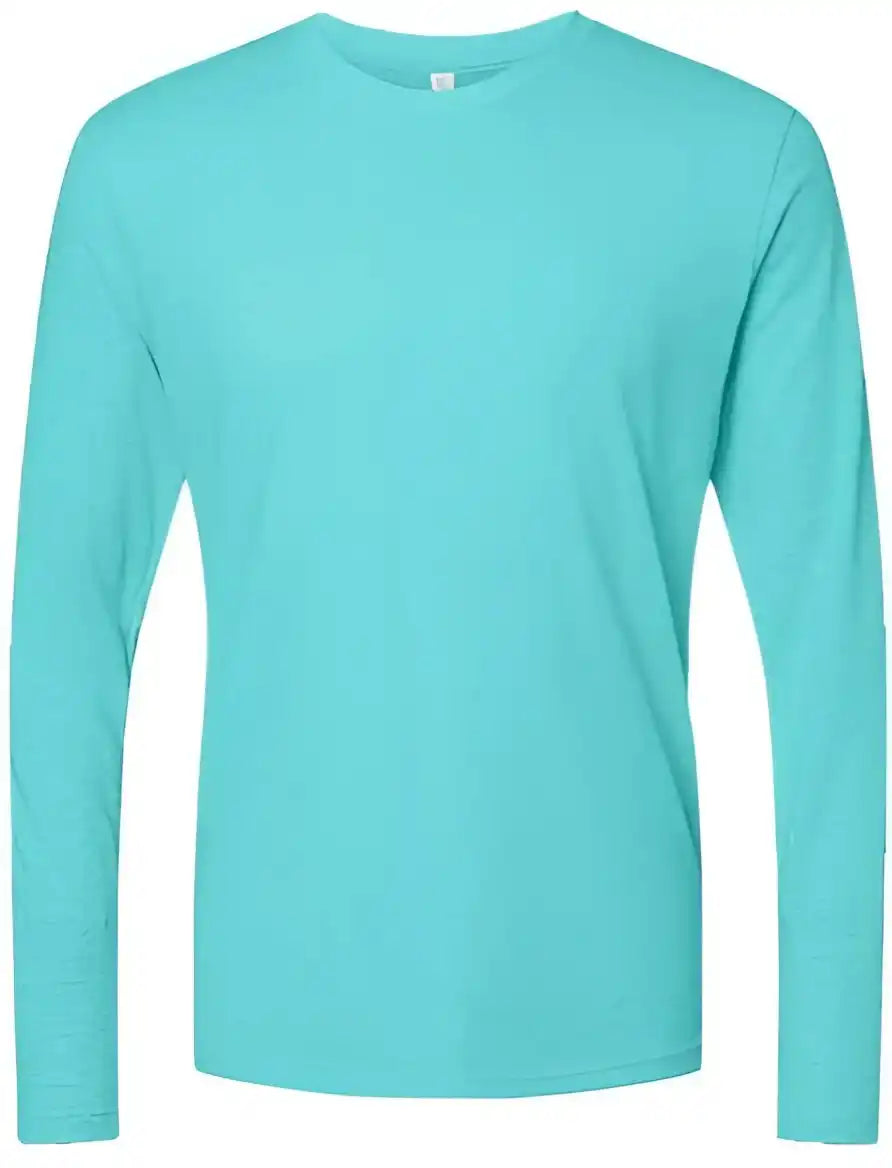 Next Level 6071 Triblend Long Sleeve Crew - Tahiti Blue