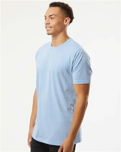 Next Level 6210 Cvc T-shirt - Heather Columbia Blue