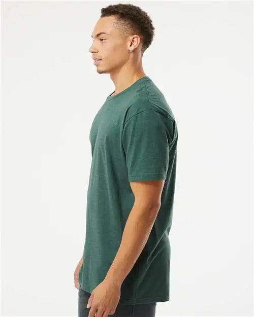 Next Level 6210 Cvc T-shirt - Heather Forest Green