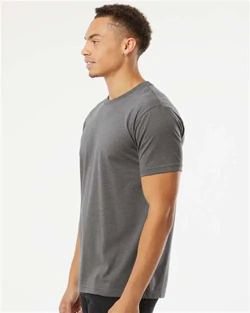 Next Level 6210 Cvc T-shirt - Heather Heavy Metal