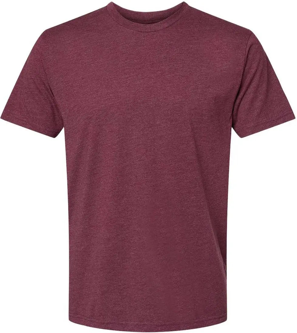 Next Level 6210 Cvc T-shirt - Heather Maroon - Adult Xs
